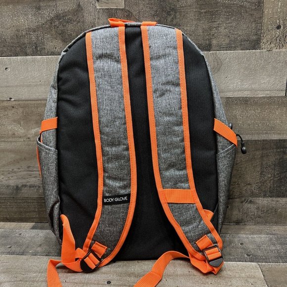 Body Glove Gray/Orange Laptop/tablet Backpack New! - Picture 7 of 8